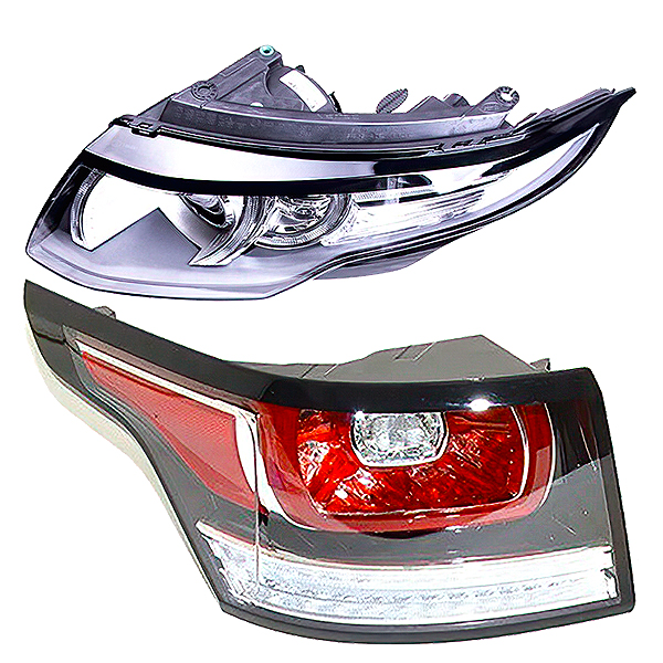 range rover headlights and taillights